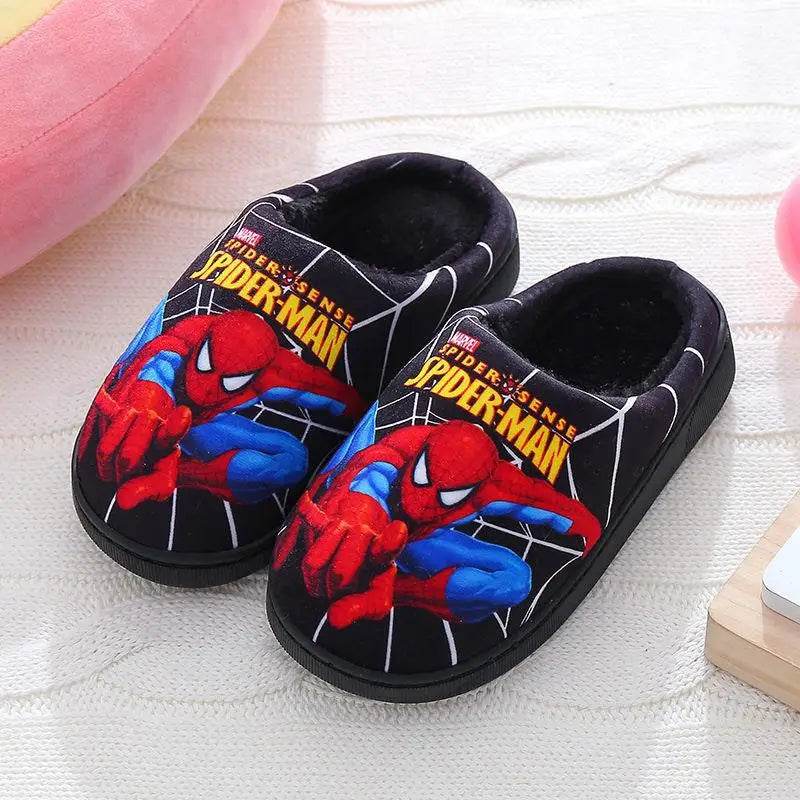 Pantoufle pour Enfant en Coton Spiderman